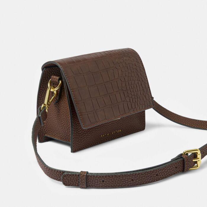 Katie Loxton Orla Mini Faux Croc Crossbody Bag